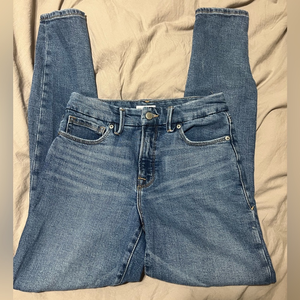 Good American Distressed Jeans - Picture 3 of 7